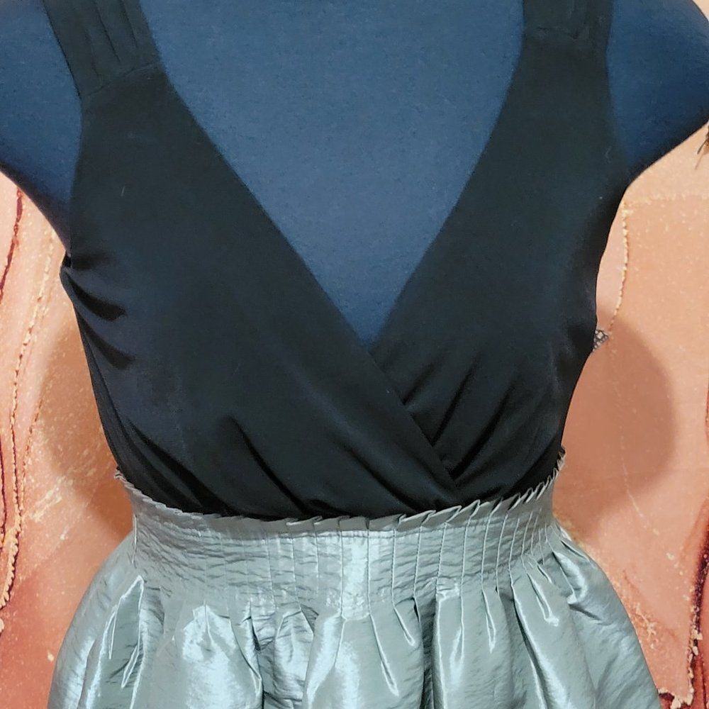 Max & cleo black/ silver cocktail dress